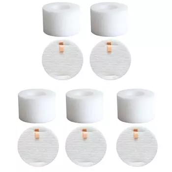 Комплекты фильтров из пенопласта и фетра ZD550 для Shark для съемного аксессуара для пылесоса 2 Sets