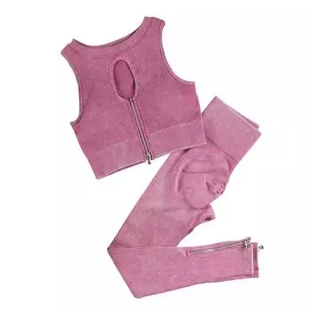 Комплекты из 2 предметов, женские наряды, сексуальный бюстгальтер, бесшовные леггинсы с высокой талией, спортивный костюм для тренировок в тренажерном зале для женщин, спортивный костюм