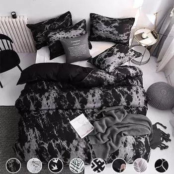 Комплекты постельного белья, комплекты из трех предметов, хлопковые пододеяльники, комплекты постельного белья для студентов, общежития, товары для дома и быта 135*200cm