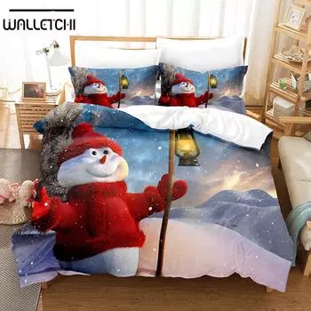 Комплекты постельного белья с 3D-артом, пододеяльник с наволочкой, двуспальная кровать, двуспальная кровать, постельное белье EU single(135x200cm)