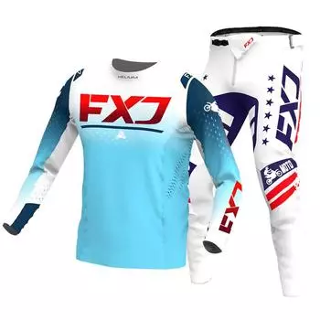 Комплекты трикотажа и брюк для мотокросса, гоночный костюм, комплект гонщика, комплект внедорожного MX Enduro MOTO, мужские комплекты, женские комплекты для горных мотоциклов для скоростного спуска XL-36