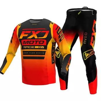 Комплекты трикотажа и брюк для мотокросса, гоночный костюм, комплект гонщика, комплект внедорожного MX Enduro MOTO, мужские комплекты, женские комплекты для горных мотоциклов для скоростного спуска XL-36