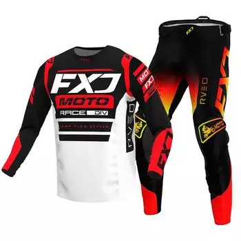 Комплекты трикотажа и брюк для мотокросса, гоночный костюм, комплект гонщика, комплект внедорожного MX Enduro MOTO, мужские комплекты, женские комплекты для горных мотоциклов для скоростного спуска XXL-38