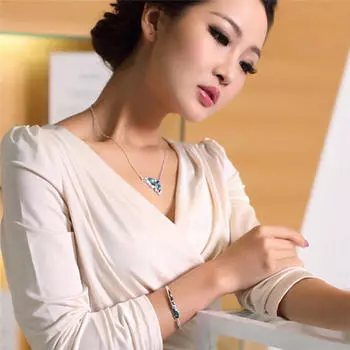 Комплекты украшений «Бабочка»: ожерелье + серьги + браслет