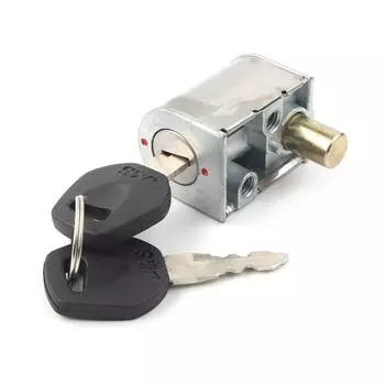 Комплекты замков руля мотоцикла, ключи для Honda C50 C65 C70 C90 CT 90 C100 C102 C200 Cub Passport 53600086007 серебряный