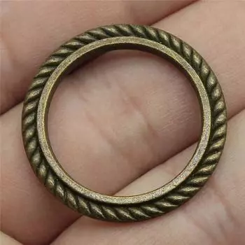 Компоненты кругового разъема. Популярные материалы для изготовления ювелирных изделий.