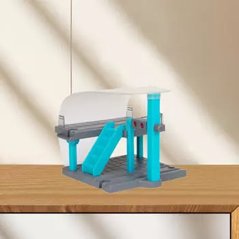 Компоненты железнодорожного пути для игрового набора «Поезд» синий