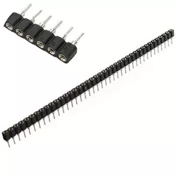 Компоновка планки материнской пластины Гнездовой штифт Разъем Разъем Однорядный профиль Розетки 2.54mm