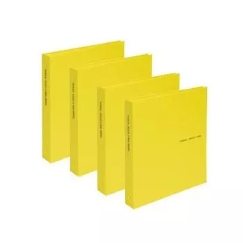 Композитное связующее кольцо Dream Trevien с 3 отверстиями, желтое, 4 шт.