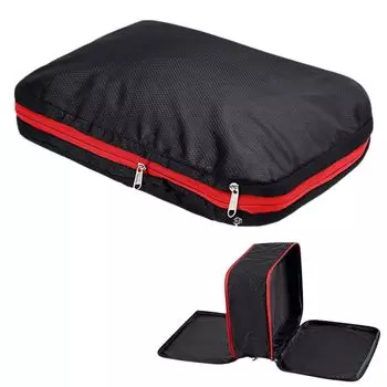 Компрессионная сумка East Leaf Travel Компрессионная сумка для путешествий Удобные товары Легко экономит место С молнией-ластовицей Можно стирать Многоразовый