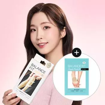 Компрессионные чулки Balance Fit базового бежевого цвета, план раздачи (Предоставляются 2 накладки на ноги) (S / M) Pink S