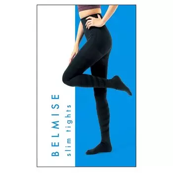 Компрессионные компрессионные сильные черные [Belmise] [Belmise Official] [тонкие колготки] Колготки, колготки, леггинсы, женские, компрессионные, чёрный