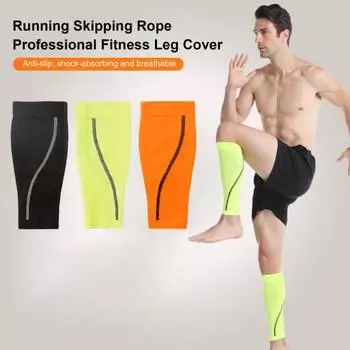 Компрессионные наколенники с защитой от ультрафиолета, длинные наколенники для баскетбола и футбола, эластичная поддержка мышц для занятий спортом и фитнесом M зелёный