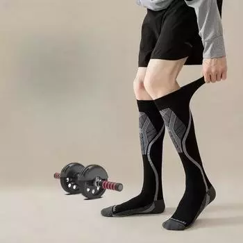 Компрессионные носки для мужчин и женщин 20-30 мм рт. ст. Носки для поддержки бега S