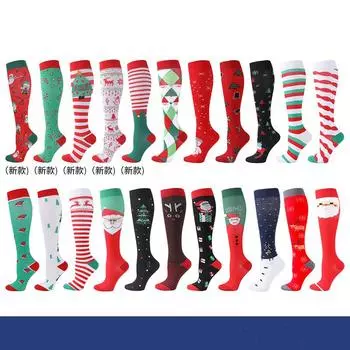 Компрессионные носки для женщин и мужчин, 20–30 мм рт. ст., лучше всего подходят для медсестер, путешествий, беременности S