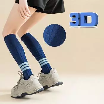 Компрессионные носки с 3D-принтером для женщин и мужчин. Циркуляция крови 15–20 мм рт. ст. — лучшая поддержка для спортивного бега и пешего туризма. S