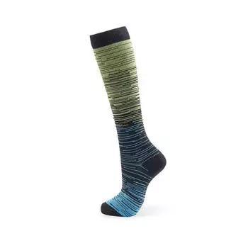Компрессионные носки Женские европейские и американские спортивные носки Высокие носки для голени Скакалка Фитнес Беговые носки Чулки Формирующие носки S/M