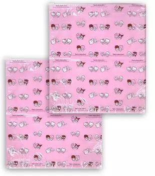 Компрессионные сумки Sanrio Clothing для Made in Cute Hello Kitty Cinnamoroll My Melody Kuromi L x 2 Set Travel, толстые, Япония, персонажи, & Daniel, &