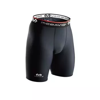 Компрессионные внутренние шорты M706 Compression Sweat Quick Running [McDavid], унисекс, компрессионные, впитывающие, сушащиеся, производительность, усталость, M, черные, чёрный