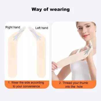 Компрессионный бандаж для запястья большого пальца с крепежной лентой Ультратонкий дышащий эластичный шарнир, стабилизирующий защиту запястья Шипа для большого пальца чёрный