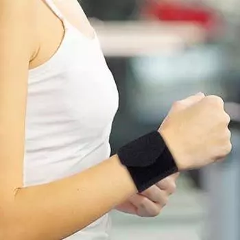 Компрессионный бандаж для запястного канала Gym Carpal Tunnel Brace Поддержка запястья Защита запястья Защита ладони белый