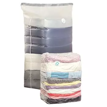 Компрессионный мешок для одежды TVETE с клапаном типа 2, компрессионный мешок для футона, не требуется пылесос для бизнеса, одежда для футона, влажность, пыль, запах