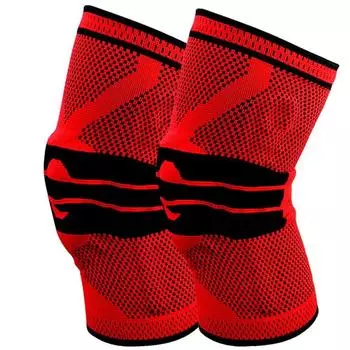 Компрессионный рукав для коленного бандажа для мужчин и женщин, поддержка для бега, тренировок, занятий в тренажерном зале, пеших прогулок, занятий спортом, 2 шт. M