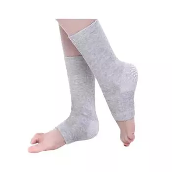 Компрессионный рукав на голеностоп с открытым носком, компрессионный носок на голеностоп, бандаж для поддержки свода стопы для облегчения подошвенного фасциита, ахиллового тендинита M