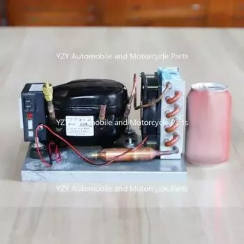 Компрессорно-конденсаторный блок BD15HC DC, микрохолодильник, холодильный агрегат с воздушным охлаждением 12 В 24 В CHINA