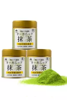Komukomu Shoten Domestic Organic Matcha Organic Powder Произведено на заводе в Сидзуока Какегава, банка 30 г Основано в 1898 году 100% проверенная временем компания