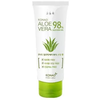 Konad Iloje Probe Aloe Vera 98% успокаивающий гель, 100 мл, 1 шт.
