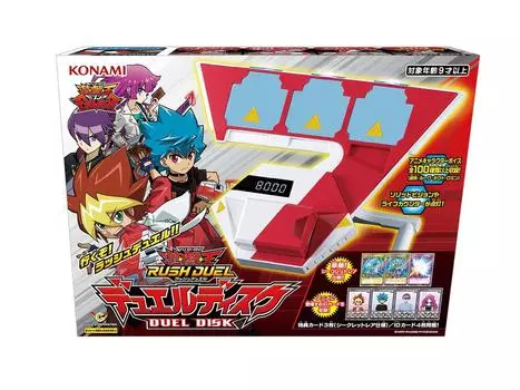 Konami Digital Entertainment Rush Duel Duel Disc CG1761 Возраст 9 лет и старше Yu-Gi-Oh!