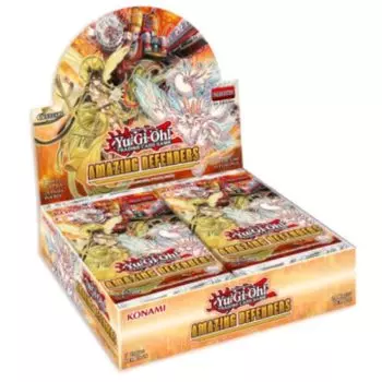 Konami TCG Amazing Defenders Booster Box 24 комплекта Yu-Gi-Oh! - золотой