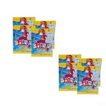 Концентрированная жидкость для пузырьков, Аксессуары для игрушек Bubble Pack Bubble Liquid Pack, 8 упаковок по 80 мл One Size чёрный