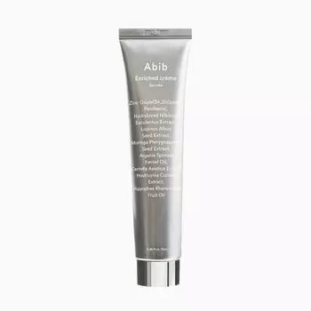 Концентрированный крем Abib с цинковым тюбиком 70 мл Уход за чувствительной кожей Увлажняющий барьер белый