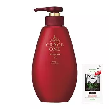 Концентрированный жидкий крем KOSE Grace One 230 мл, в комплект входит 1 назальная тампона (Увлажняющая жидкость) Все в одном +