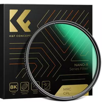 Концепт 49мм PL Фильтр Японское оптическое стекло AGC HD Супер Разрешение Высокое Светопропускание Низкое Отражение 28-слойное нанопокрытие Круговой Контраст