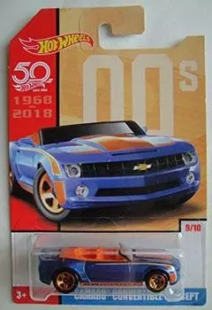 Концепт Hot Wheels Blue Camaro Concert Ready, 50-я годовщина 00-х, 9/10