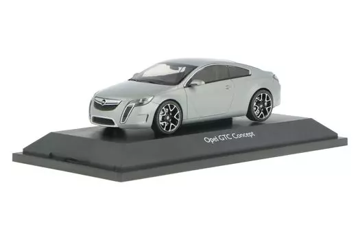 Концепт-кар Shuco Opel GTC Silver Завершенный продукт (1/43 7259) серебряный