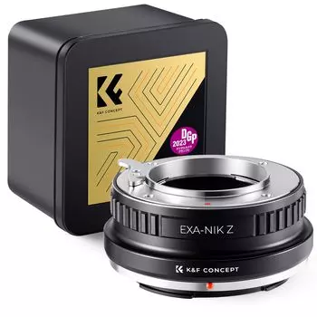 Концепт-магазин прямой поставки Адаптер крепления объектива Z Ручная фокусировка Объектив Exacta с креплением Nikon Z Совместимость с камерами Nikon ZF Z8 Z fc K&F