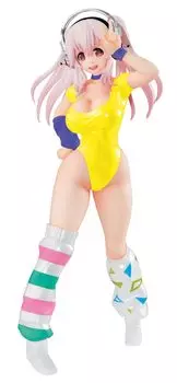 Концептуальная фигурка Super Sonico, желтая, одиночный предмет ~80-е/другой цвет~ Версия.