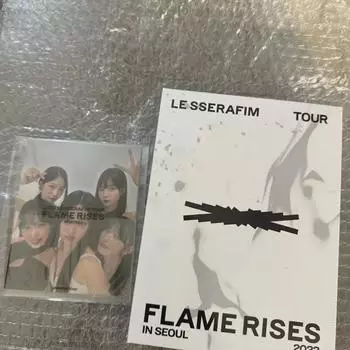 Концерт Le Sserafim Sealed Flame Rises Альбом