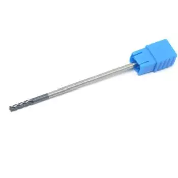 Концевая фреза из карбида вольфрама с удлиненным хвостовиком 100 мм, 4 мм, фреза с ЧПУ, 4 канавки