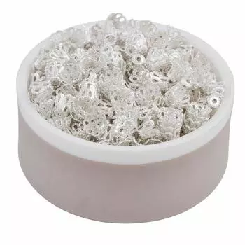 Концевые бусины колпачки для изготовления ювелирных изделий высокого качества оптом новые полые цветочные бусины своими руками 7x10mm100Pcs серебряный