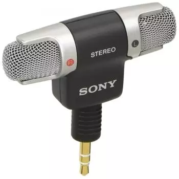 Конденсаторный микрофон Sony для стереомузыкального звукоснимателя ECM-DS70P