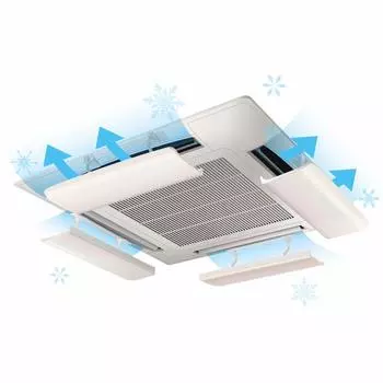 Кондиционер Air Wing Pro Ветрозащитный экран Ветрозащитный экран Крышка кондиционера цвета слоновой кости Крышка ветрового экрана Регулировочная плата направления ветра Направление ветра слоновая кость