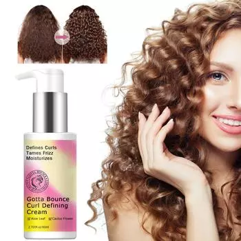 Кондиционер без смывания 80 мл восстанавливает сухие, химически завитые, увлажняющие и разглаживающие волосы One Size