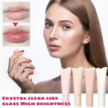 Кондиционер для губ и помада мгновенно придают сияние и увлажняют блеск и женский уход за губами ежедневный блеск для губ макияж 10 мл One Size бежевый