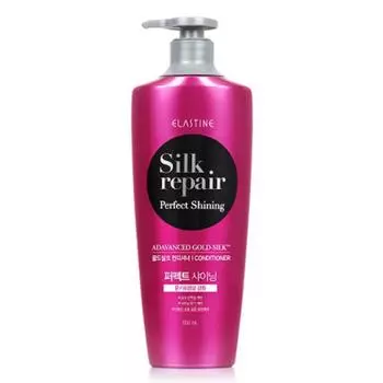 Кондиционер для идеального сияния волос Elastine Silk Repair Gold Silk, 550 мл, 1 шт.