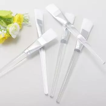 Кондиционер для макияжа Карандаш Удобный Легко чистить Профессиональная эргономика Повторно используемый косметический аксессуар Пластик Грязь Глина Крем Лосьон Маска для лица Кисть чистый